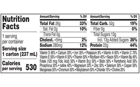 Nestle Boost Very High Calorie (VHC), Very Vanilla, 8 oz Carton, Case/24 - 00043900894348-Case - LL Medico