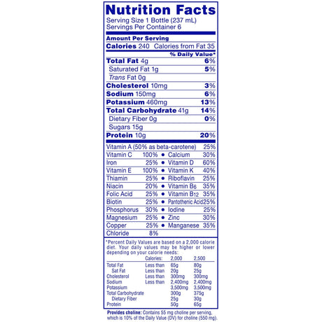 Nestle Carnation Breakfast Essentials, 8 oz Bottle, French Vanilla - 12230501-6pk - LL Medico