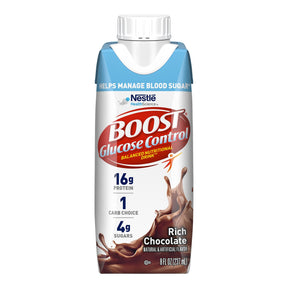 Nestle Glucose Control Nutritional Drink, Rich Chocolate, CS/24 - 00043900116426-Case - LL Medico