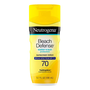 Neutrogena Beach Defense Water + Sun Protection Sunscreen Lotion SPF 70 - 08680087272-Single - LL Medico