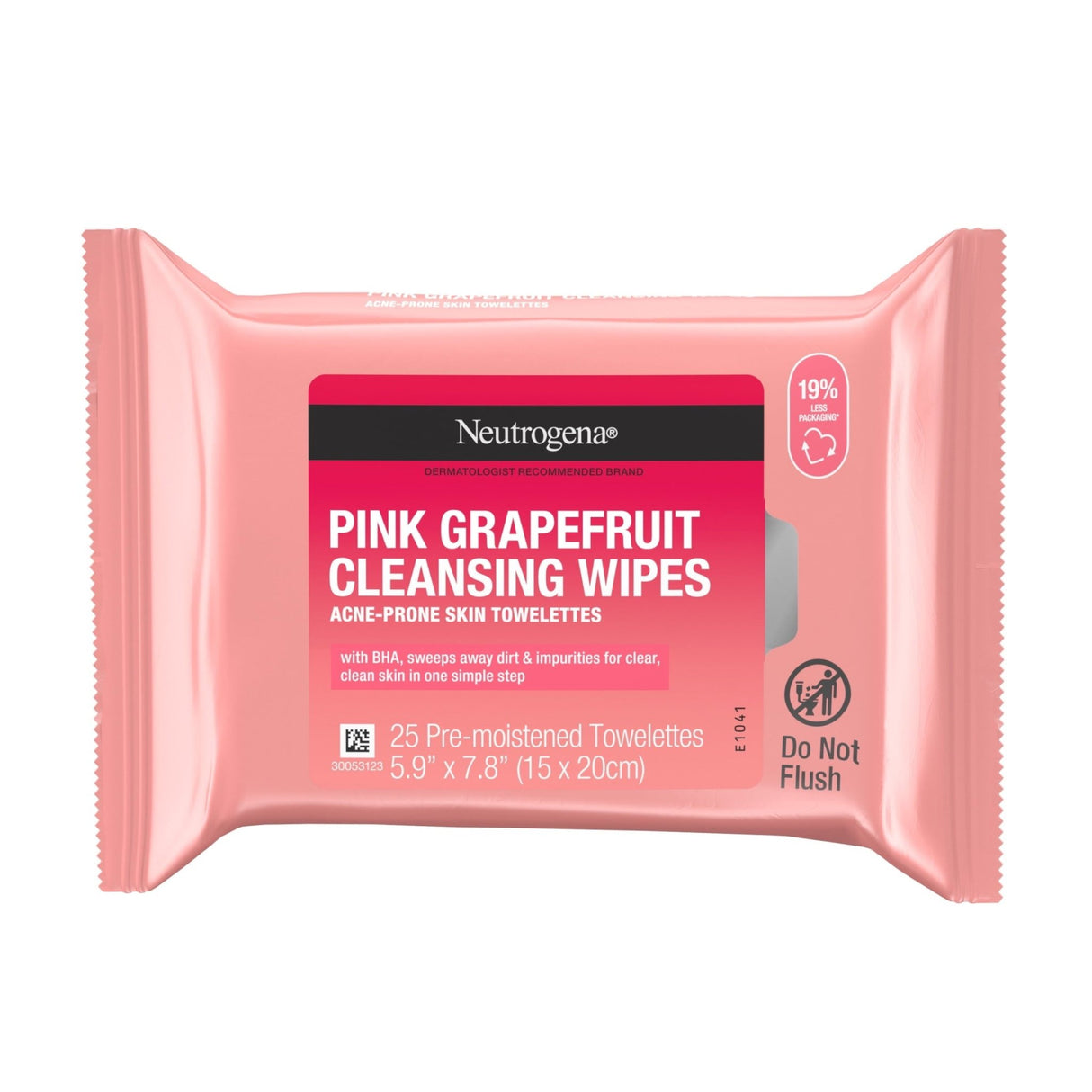 Neutrogena Cleansing Wipes Pink Grapefruit - 07050106162-Pack - LL Medico