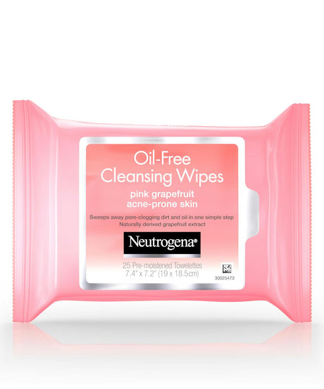 Neutrogena Cleansing Wipes Pink Grapefruit - 07050106162-Pack - LL Medico