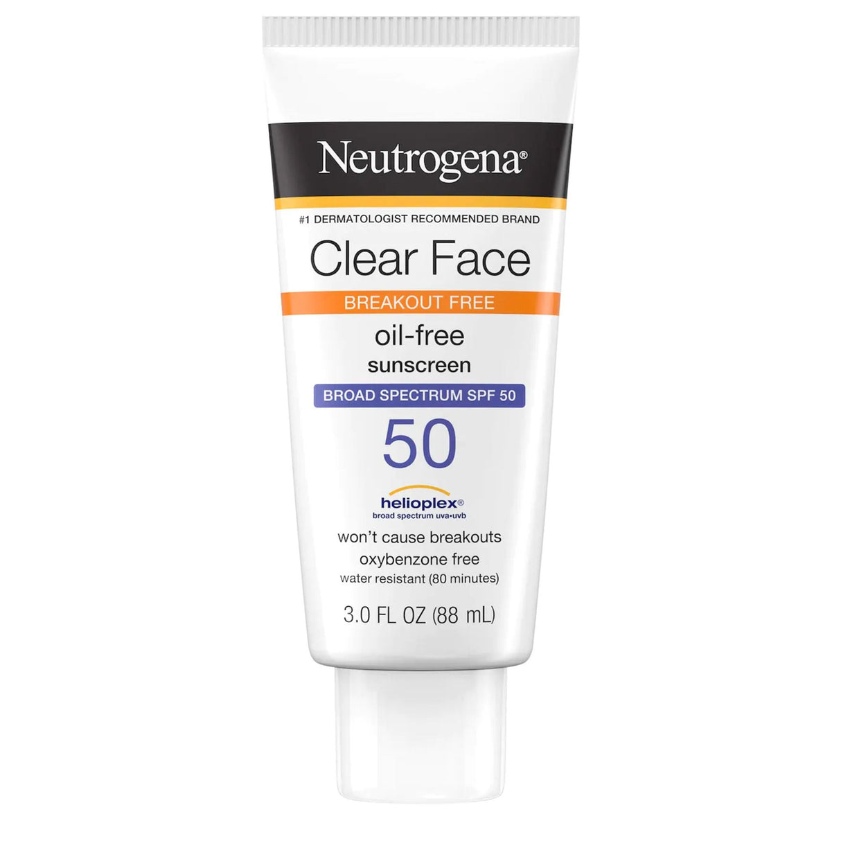 Neutrogena Clear Face Oil-Free Sunscreen, SPF 50 - 69968066203-Single - LL Medico
