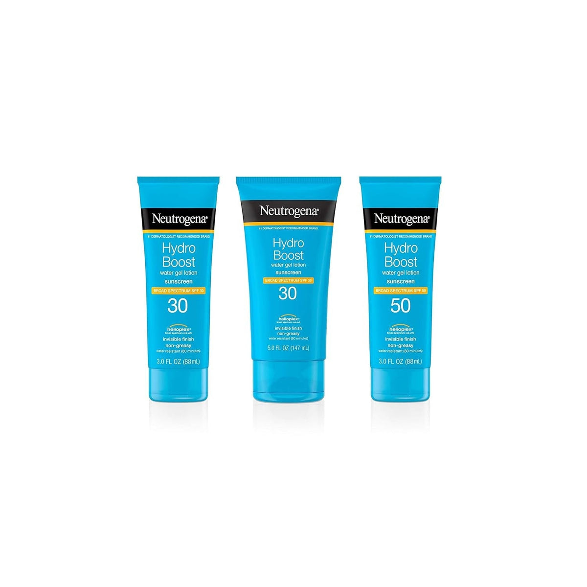 Neutrogena Hydro Boost Water Gel Lotion Sunscreen SPF 50, 3 fl oz - 69968031503-Single - LL Medico