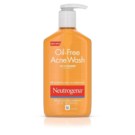 Neutrogena Oil-Free Acne Wash, 6 oz - 70501001710-Single - LL Medico