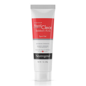 Neutrogena Rapid Clear Stubborn Acne Spot 10% Benzoyl Peroxide Gel, 1 ounce - 69968004301-Single - LL Medico