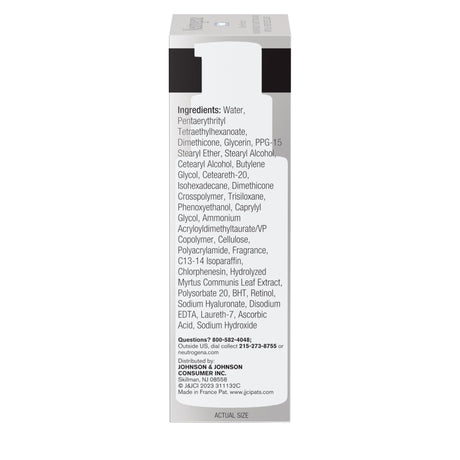 Neutrogena Rapid Wrinkle Repair Retinol Moisturizer Night Lotion, Unscented, 1 fl oz - 07050102122-Single - LL Medico