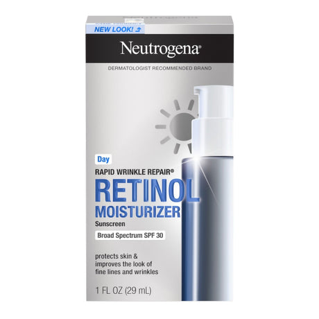 Neutrogena Rapid Wrinkle Repair Retinol Moisturizer Sunscreen SPF 30, 1 oz Pump Bottle - 07050102121-Single - LL Medico