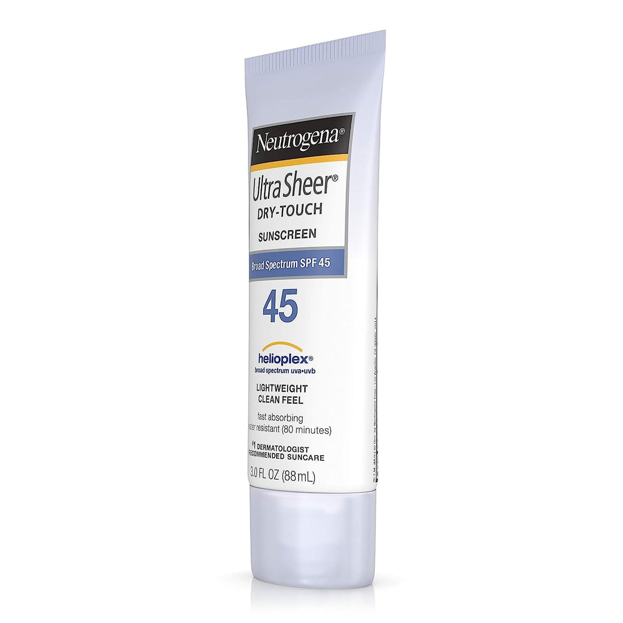 Neutrogena Ultra Sheer Dry-Touch Sunscreen SPF 45, 3-ounce Tube - 08680068795-Single - LL Medico