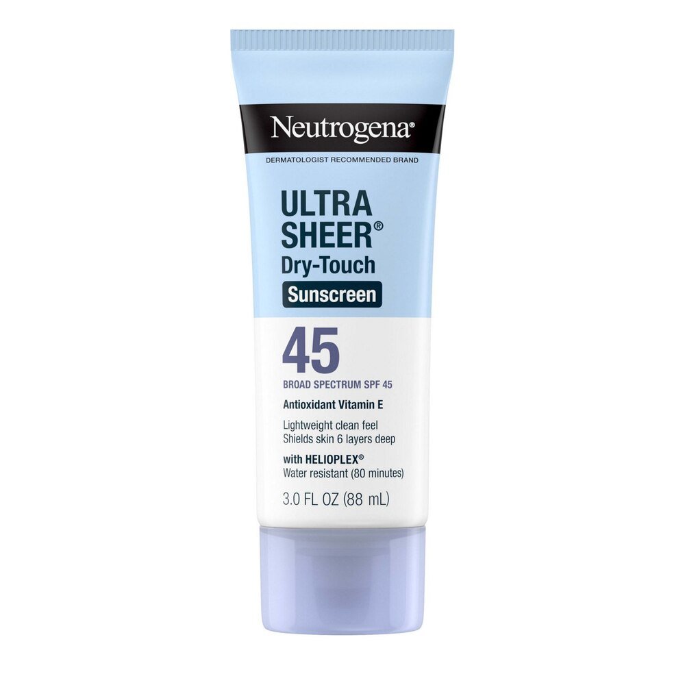 Neutrogena Ultra Sheer Dry-Touch Sunscreen SPF 45 Lotion, 3 fl oz - 08680068795-Single - LL Medico
