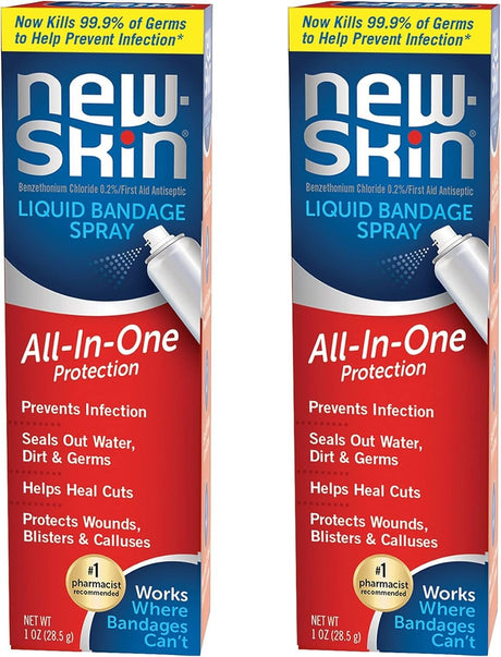 New-Skin Liquid Bandage Antiseptic, 0.3 fl oz (10 mL) - 85140900700-Single - LL Medico