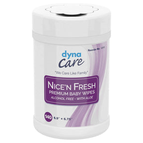 Nice'n Fresh Baby Wipe, Scented, Canister - 1313-Box - LL Medico