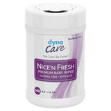 Nice'n Fresh Baby Wipe, Scented, Canister - 1313-Box - LL Medico