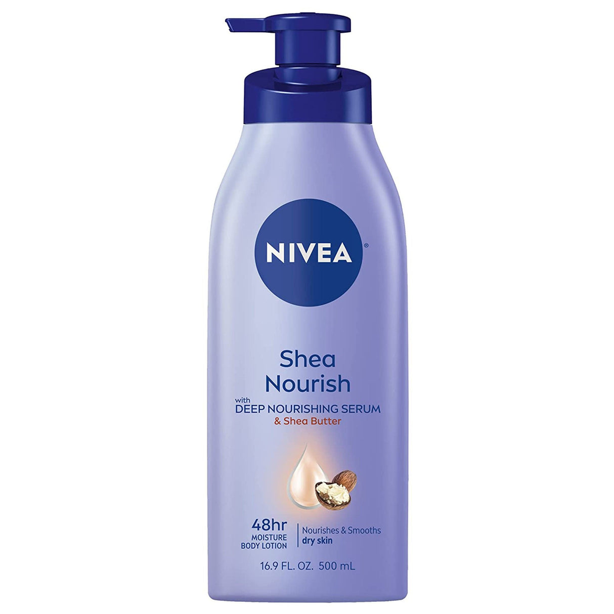 NIVEA Shea Nourish Body Lotion, 16.9 oz. - 07214001243-Single - LL Medico