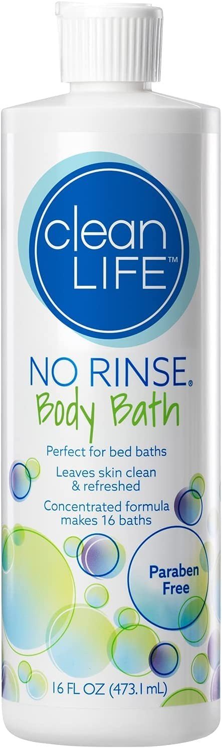 No Rinse No-Rinse Rinse-Free Concentrated Body Wash 16 oz. - 07524400910-Single - LL Medico