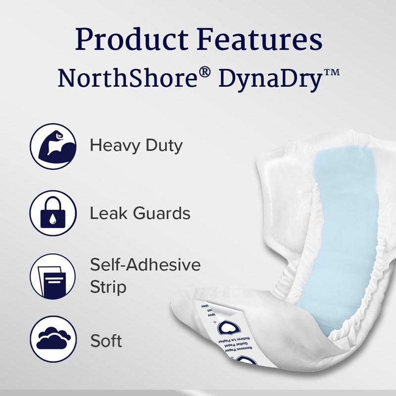 NorthShore DynaDry Supreme Liners - NS1413-Pack - LL Medico