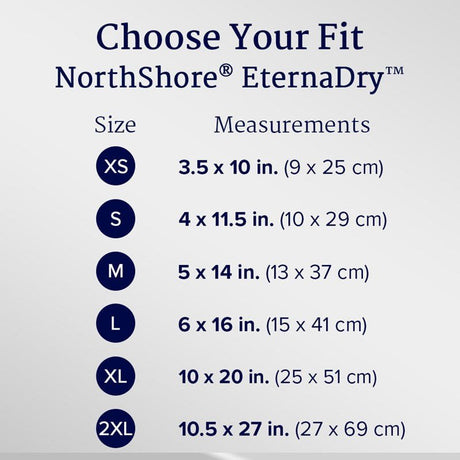 NorthShore EternaDry Booster Pads Diaper Doublers - NS1501-Pack - LL Medico
