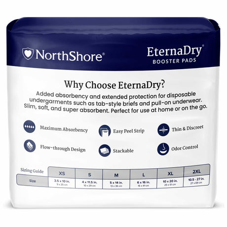 NorthShore EternaDry Booster Pads Diaper Doublers
