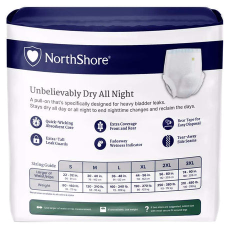 NorthShore GoSupreme Max 10-Hour Overnight Pull-On Underwear