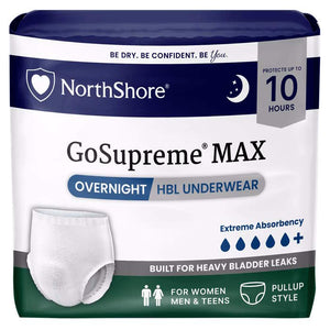 NorthShore GoSupreme Max 10-Hour Overnight Pull-On Underwear