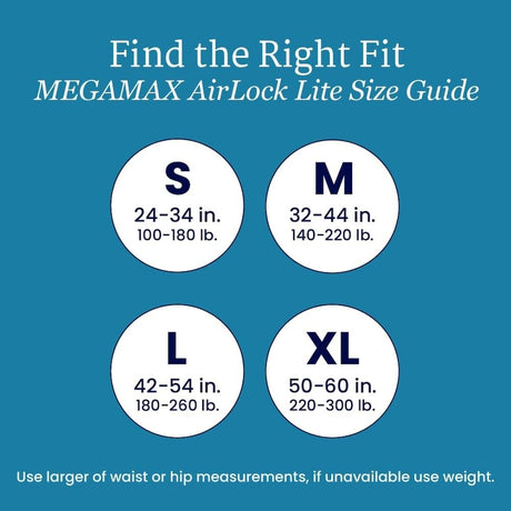 NorthShore MEGAMAX AirLock Lite Adult Diapers - NS2646T-Trial - LL Medico
