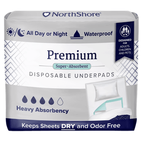 NorthShore Premium Extra - Absorbent Disposable Underpads - NS5025-Pack - LL Medico