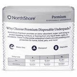 NorthShore Premium Extra - Absorbent Disposable Underpads - NS5025-Pack - LL Medico
