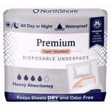 NorthShore Premium Extra-Absorbent Disposable Underpads - NS5501-Pack - LL Medico