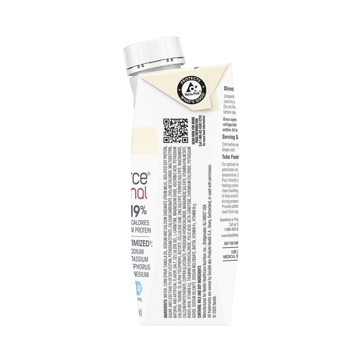 Novasource Renal Nutritional Supplement, Vanilla, 8 oz - 00043900306094-Single - LL Medico