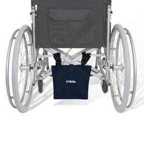 NYOrtho Wheelchair Urinary Drain Bag Holder, Vinyl Privacy Cover - 9549-Single - LL Medico