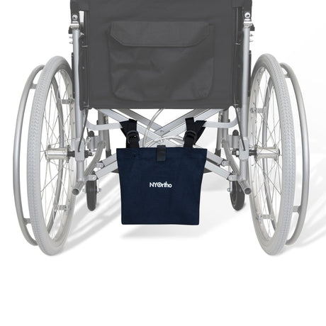 NYOrtho Wheelchair Urinary Drain Bag Holder, Vinyl Privacy Cover - 9549-Single - LL Medico