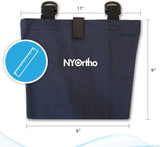 NYOrtho Wheelchair Urinary Drain Bag Holder, Vinyl Privacy Cover - 9549-Single - LL Medico