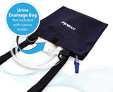 NYOrtho Wheelchair Urinary Drain Bag Holder, Vinyl Privacy Cover - 9549-Single - LL Medico
