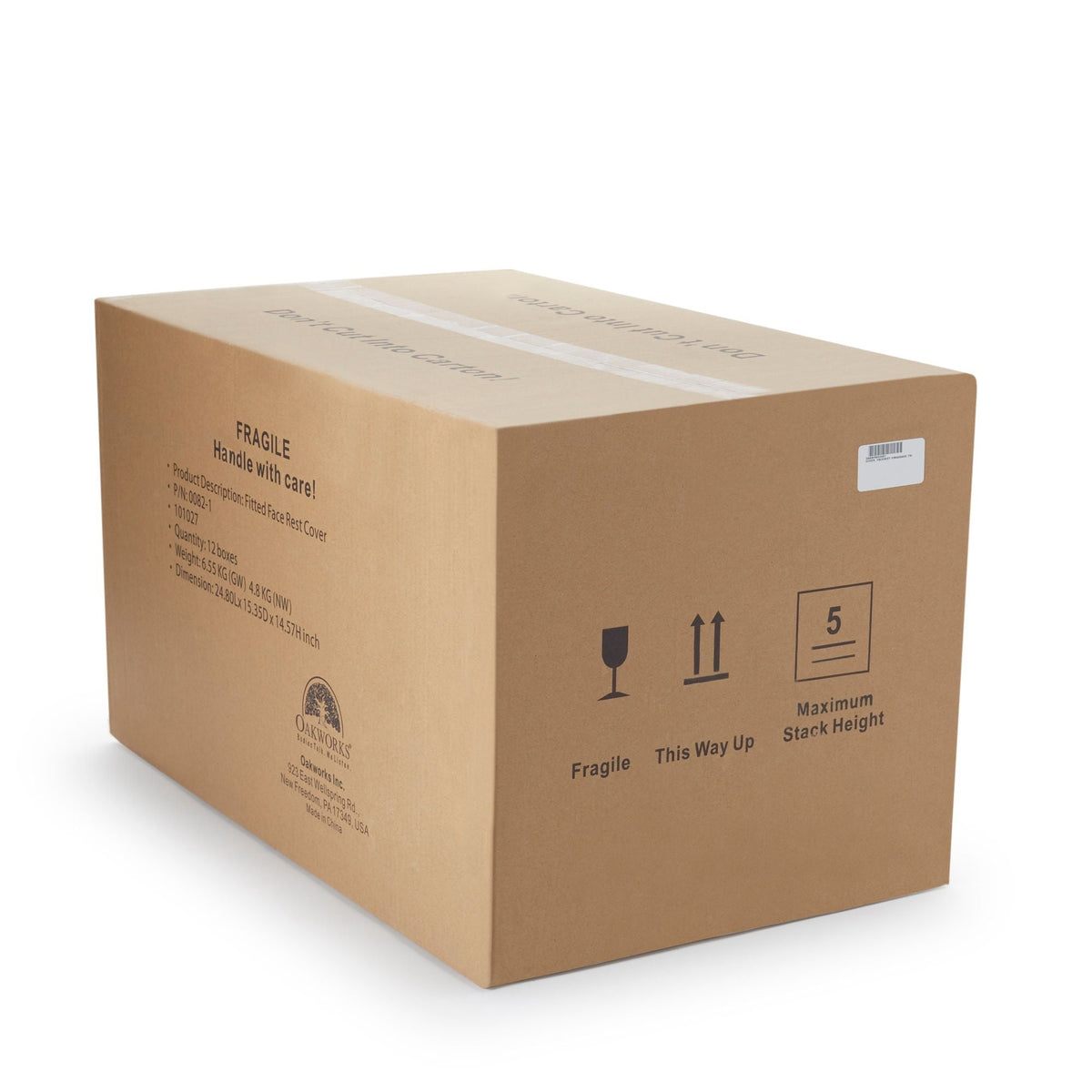 OakWorks Face Rest Cover, Face Rest Pads - 52067-Box - LL Medico