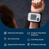 Omron 3 Series Wrist Blood Pressure Monitor, Adult Cuff - BP6100-Single - LL Medico