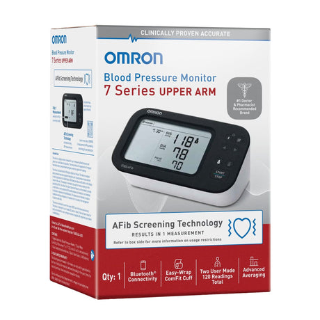 Omron 7 Series Upper Arm Blood Pressure Monitor, Adult Cuff - BP7360-Single - LL Medico