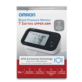 Omron 7 Series Upper Arm Blood Pressure Monitor, Adult Cuff - BP7360-Single - LL Medico