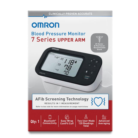 Omron 7 Series Upper Arm Blood Pressure Monitor, Adult Cuff - BP7360-Single - LL Medico