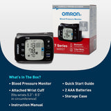Omron 7 Series Wireless Wrist Blood Pressure Monitor, One Size - BP6350-Single - LL Medico