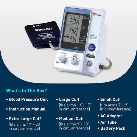 Omron IntelliSense Professional Digital Blood Pressure Monitor - HEM-907XL-Single - LL Medico