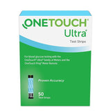 OneTouch Ultra Blood Glucose Test Strips, 50 ct - 22896 - LL Medico