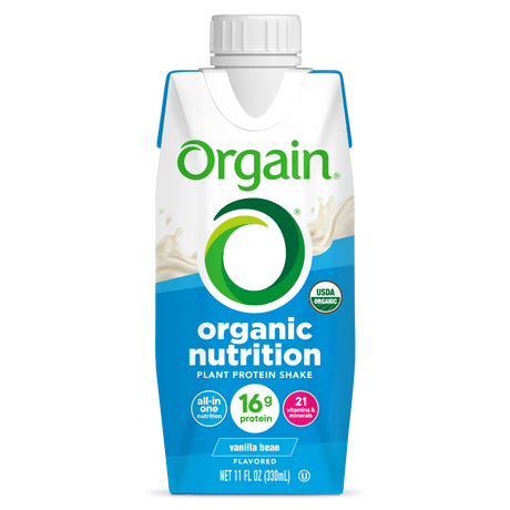Orgain Organic Vegan Plant Based Nutritional Shake, Vanilla, CS/12 - 851770003223 - LL Medico