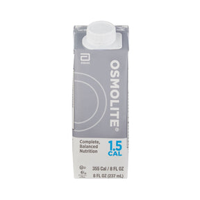 Osmolite 1.5 Cal Tube Feeding Formula, Unflavored, 8 oz - 64837-Case - LL Medico