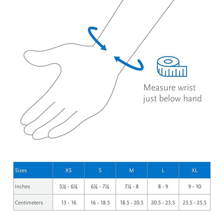 Ossur Exoform Wrist Brace, Aluminum/Plastic, Black - 507073-Single - LL Medico