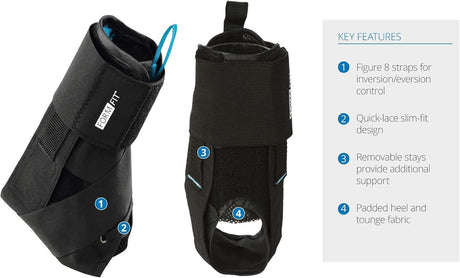 Ossur Formfit Ankle Brace with Speed Lace - W-10623-Single - LL Medico