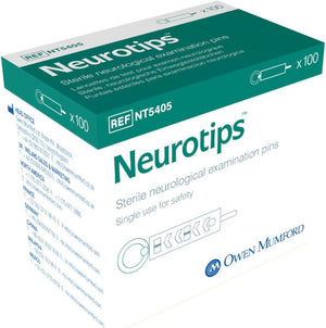 Owen Mumford Neurotips Neurological Examination Pins, 100 Count - NT5405-Box - LL Medico