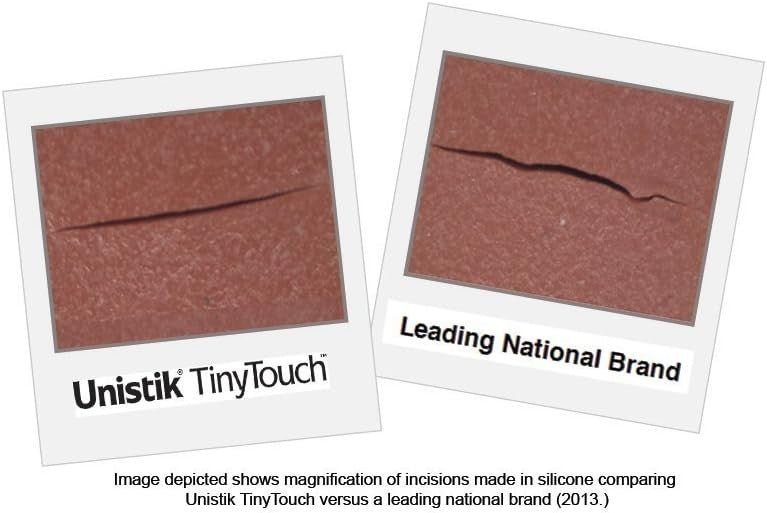 Owen Mumford Unistik TinyTouch Heel Incision Device, Pediatric, 2.5 mm - AT1250-Box - LL Medico