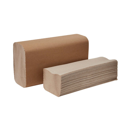 Pacific Blue Basic Multi-Fold Paper Towel, Brown, Paper, 9.25 x 9.4" - 23304-Single - LL Medico