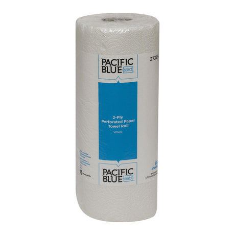 Pacific Blue Select Kitchen Paper Towel, Perforated Roll, 8.8" x 11", White, Paper - 27385-Single - LL Medico