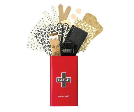 Patch Eco First-Aid Kit Tin Container, PFAS Free - EFAKITLGE-Box - LL Medico